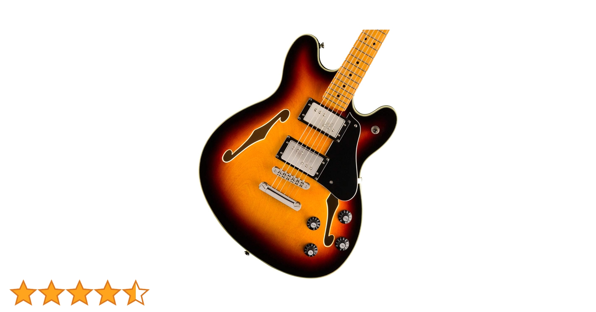 Squier Starcaster サンバースト エレキギター Amazon.co.jp: Squier by Fender エレキギター Affinity Starcaster